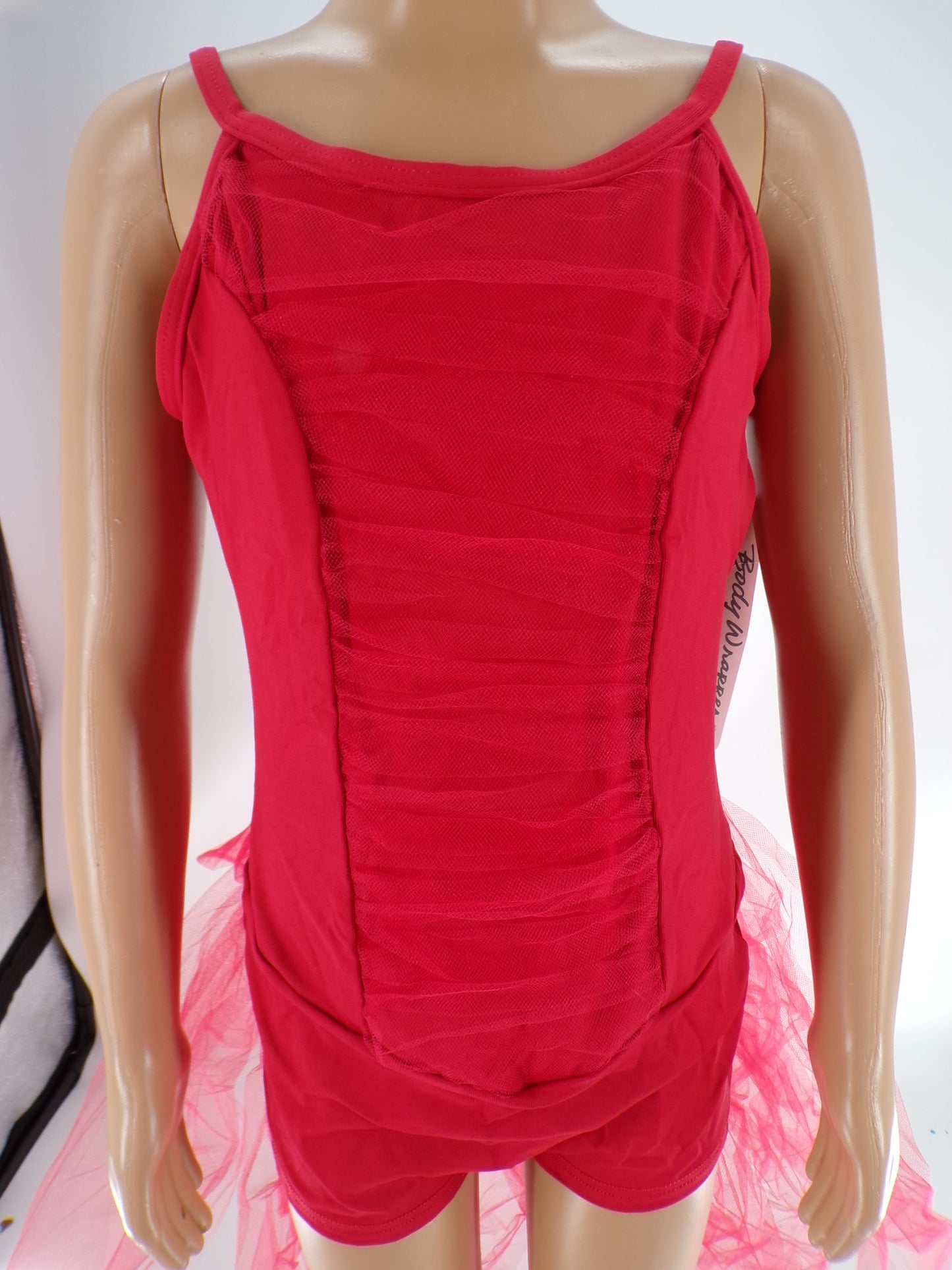 Pre-Owned Costume Body Wrappers  8006 Medium Child Red  Jazz