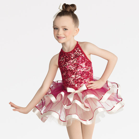 Pre-Owned Costume Revolution  RC20528 Small Child Burgundy  Ballet