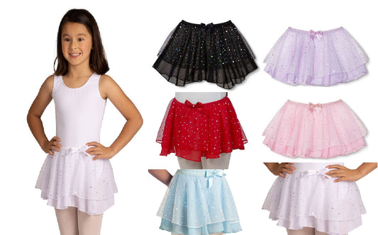 New Skirt Danz N Motion 233C Child Sizes  Many Colors Ballet Lyrical