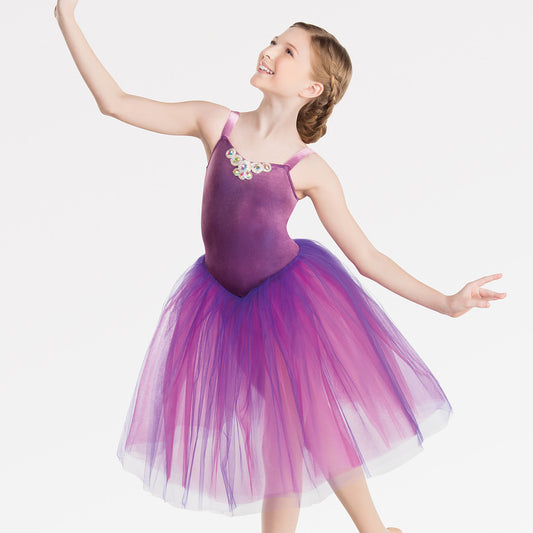 Pre-Owned Costume Revolution  RC20976 Large Child Pink Tutu Ballet  Sequin
