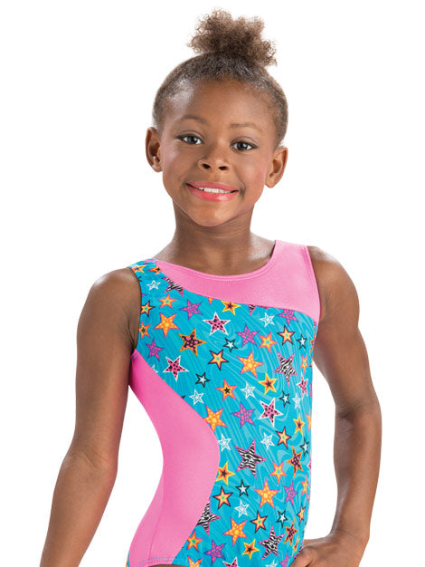 Pre-Owned Leotard Gk Elite Child XS Pink  Gymnastics
