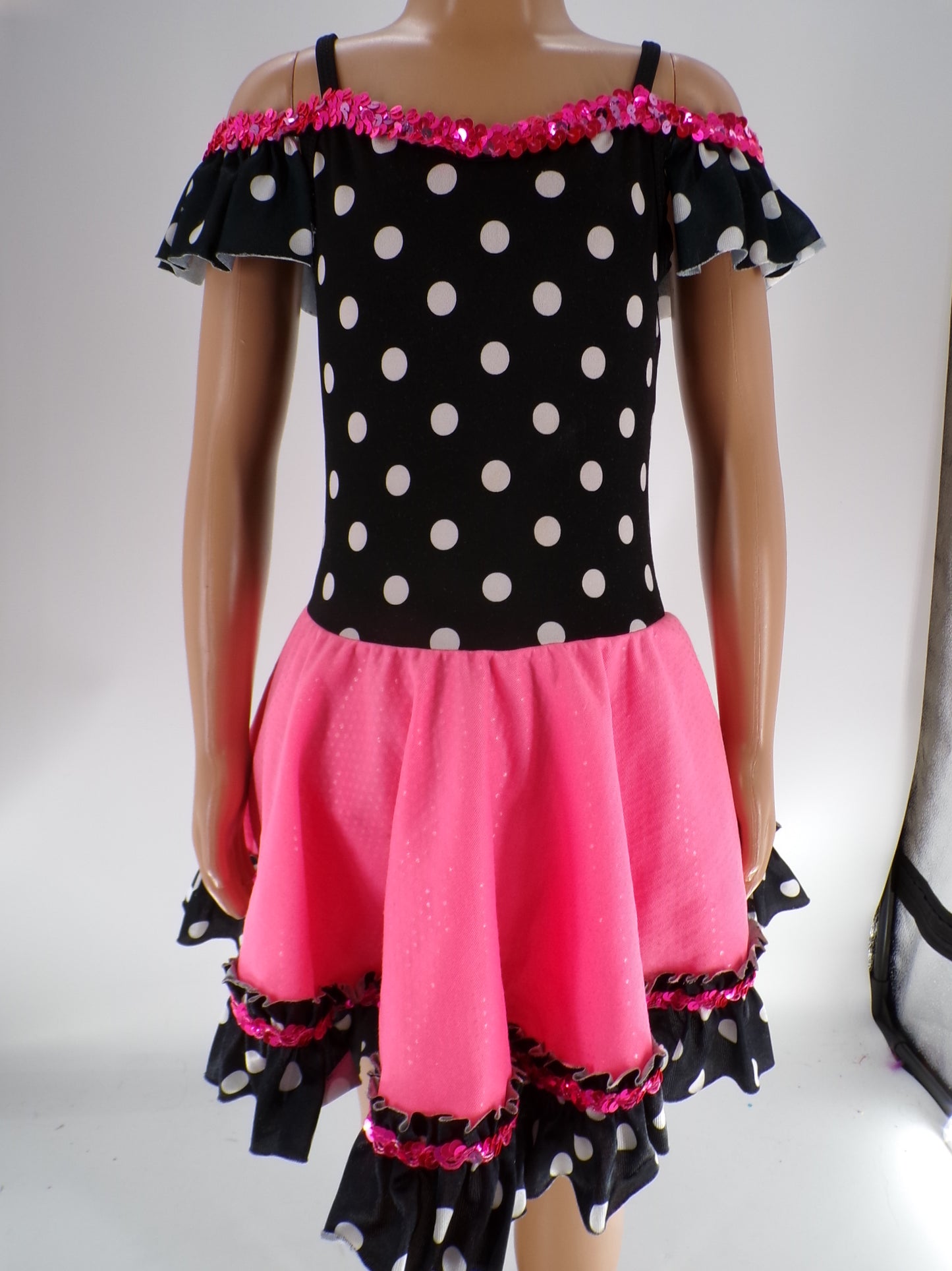 Pre-Owned Costume Curtain Call  E090 Small Child Pink  Jazz