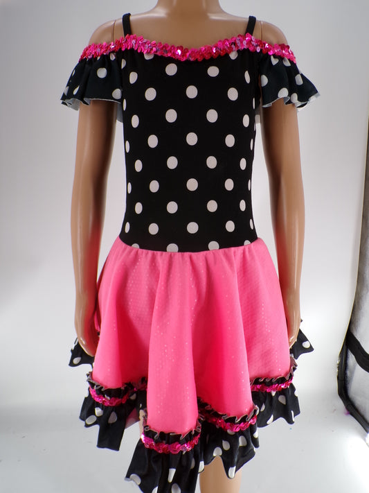 Pre-Owned Costume Curtain Call  E090 Small Child Pink  Jazz