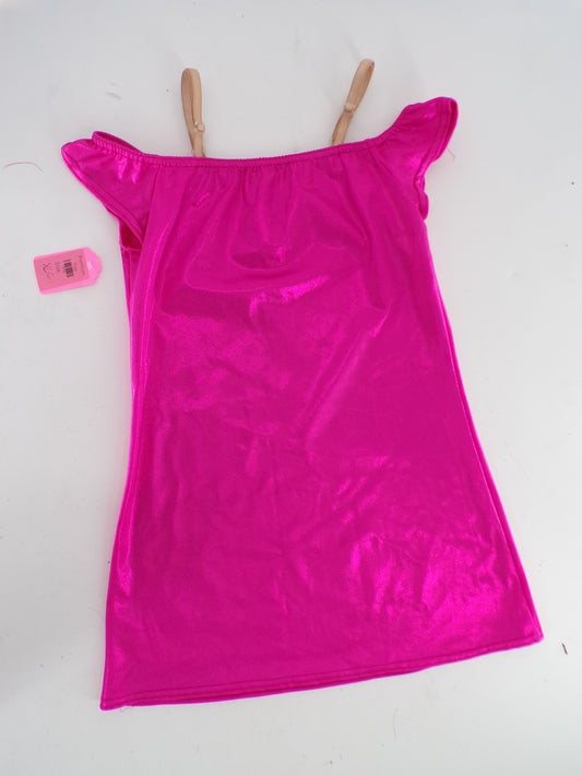 Pre-Owned Tank Costume Gallery   XL Child Hot Pink  Jazz