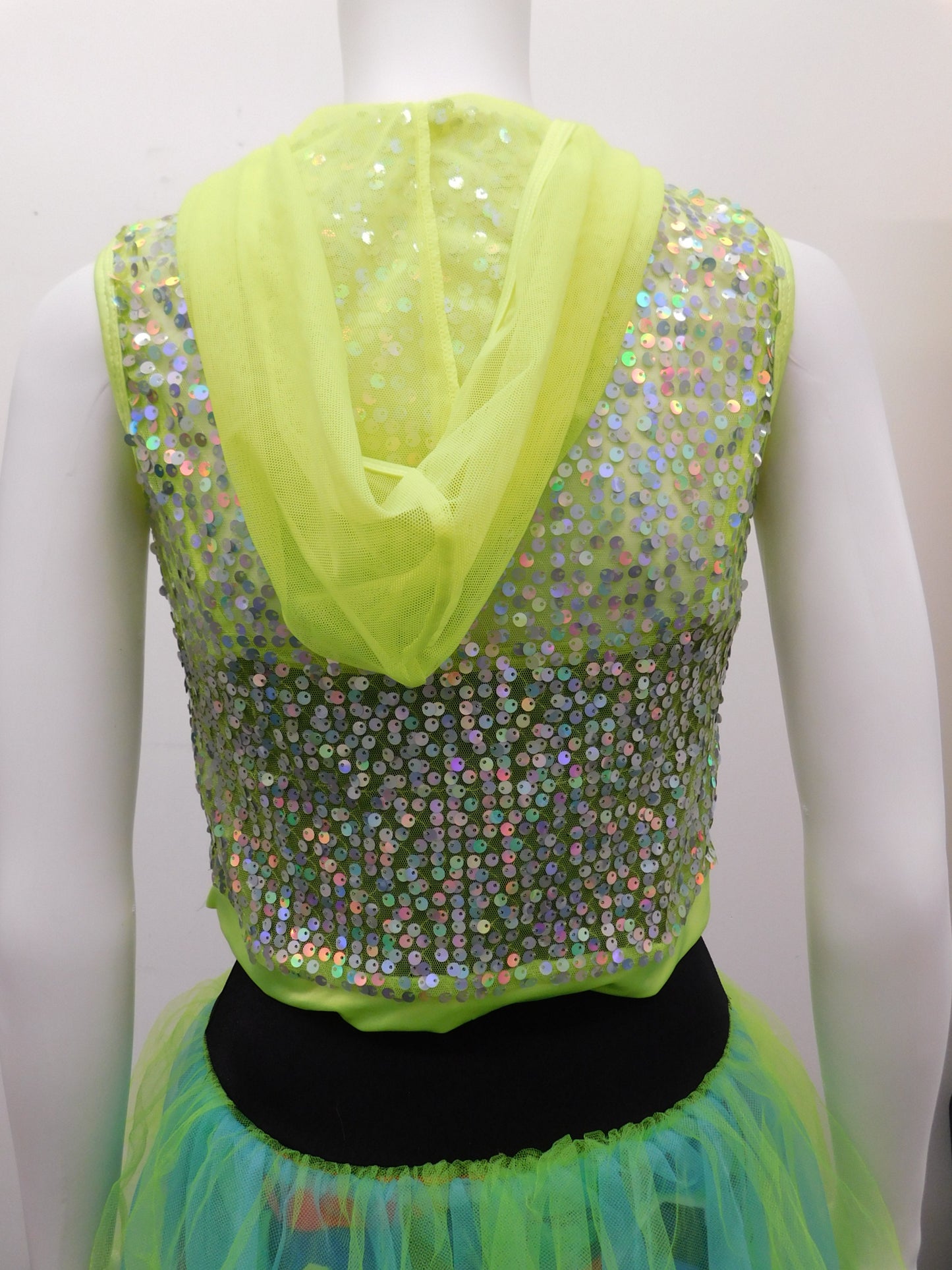 Pre-Owned Costume Curtain Call E1856 Large Adult Neon Hip Hop