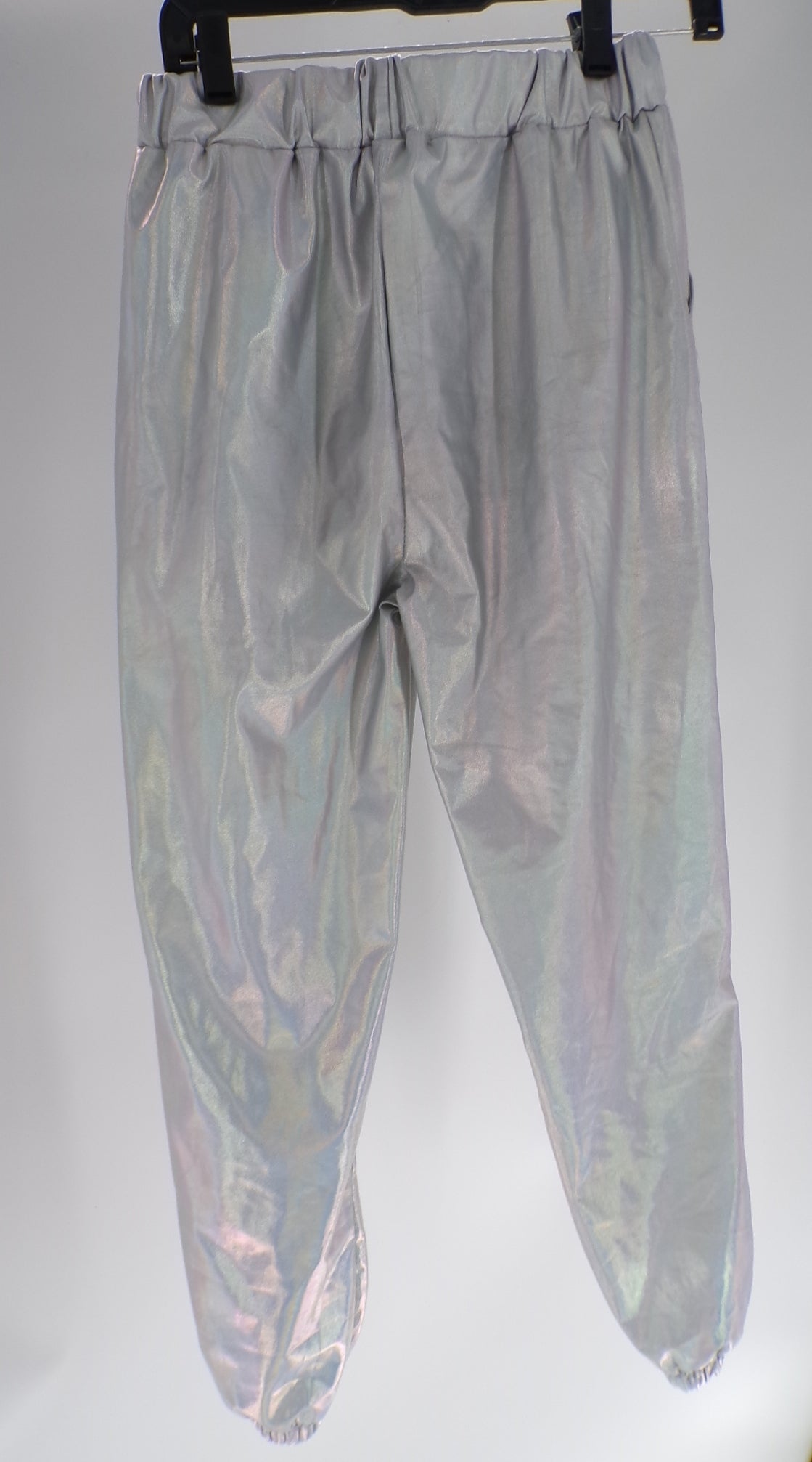 Pre-Owned Joggers Costume Zaxicht   Large Child Silver  Jazz Hip Hop