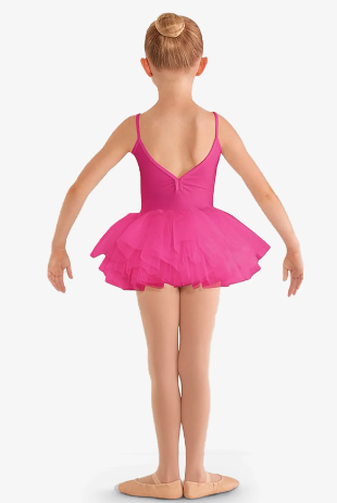 Pre-Owned Tutu Dress Bloch  CL8168 Large Child Dark Pink  Ballet Tap