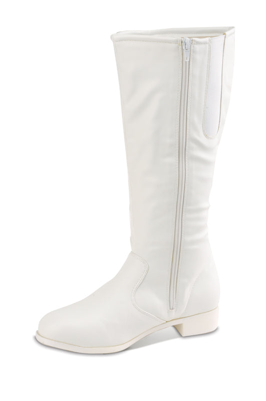 Pre-Owned Parade Shoes Gotham 10M Knee High Zip Up Rubber Soles