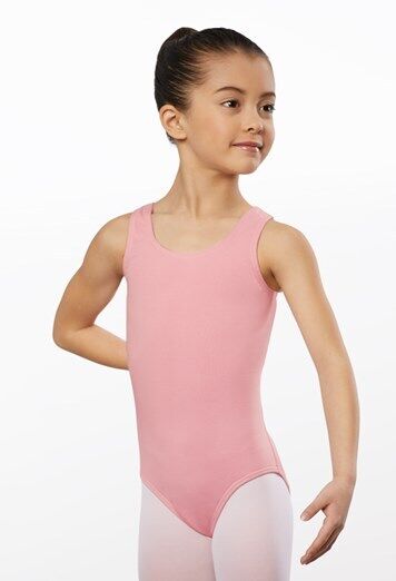 Pre-Owned Leotard Balera  CL1750 Intermediate Child Lt Pink  Ballet Tap Jazz