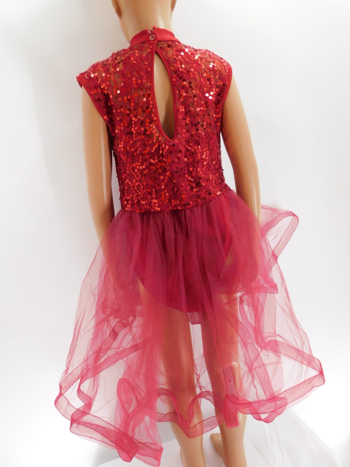 Pre-Owned Costume Iefiel   Medium Child Red  Ballet