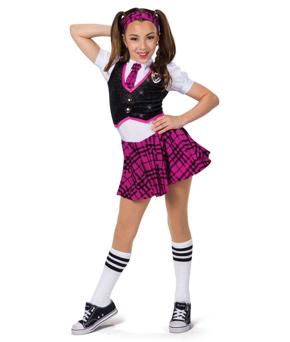 Pre-Owned Costume AWCT Medium Adult Pink Dress Jazz Matilda