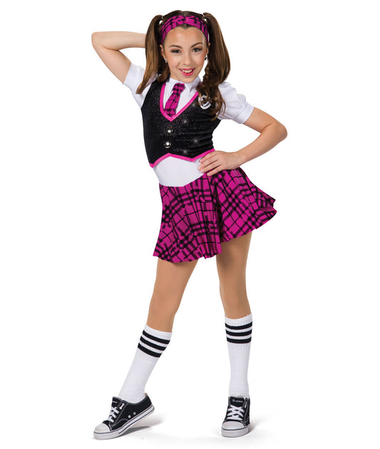 Pre-Owned Costume AWCT   Medium Adult Pink Dress Jazz  Matilda
