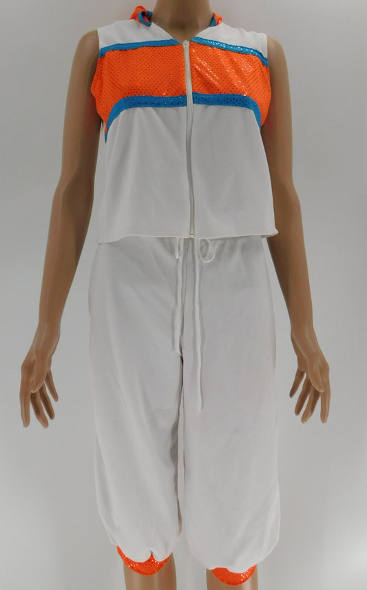 Pre-Owned Costume Designs for Dance  4337 XL Child Orange  Jazz