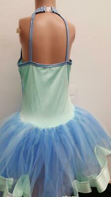 Pre-Owned Costume Curtain Call  E1513 Large Child Blue  Ballet