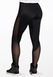 Pre-Owned Leggings Medium Child Black Balera MT9859 Mesh insert Jazz Tap