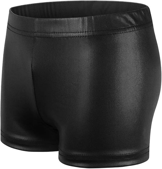 Pre-Owned Shorts Amazon   Large Child Black  Gymnastics Cheer