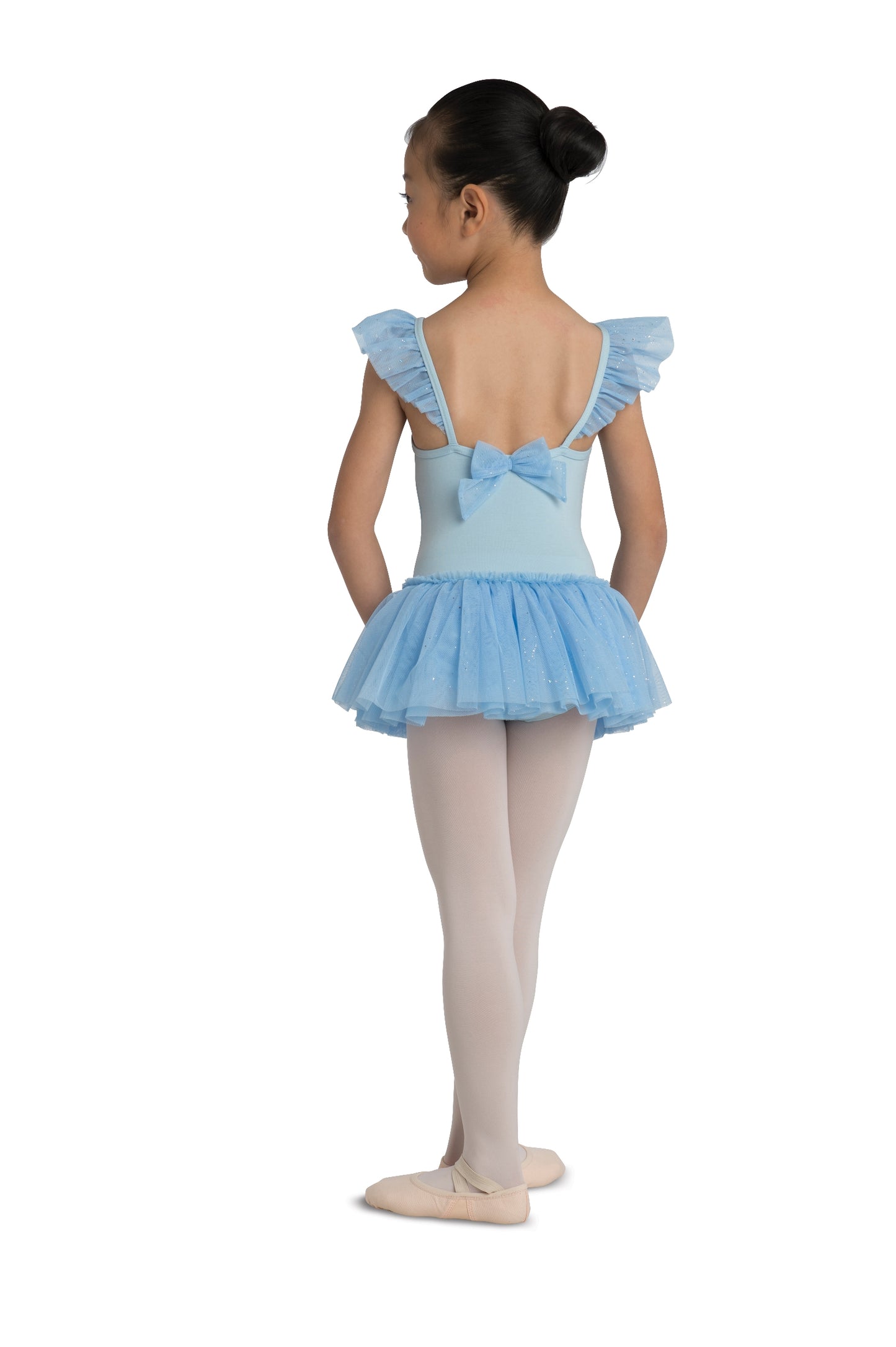 Pre-Owned Tutu Dress Danshuz 2462 Small Child Lt Blue Ballet Tap