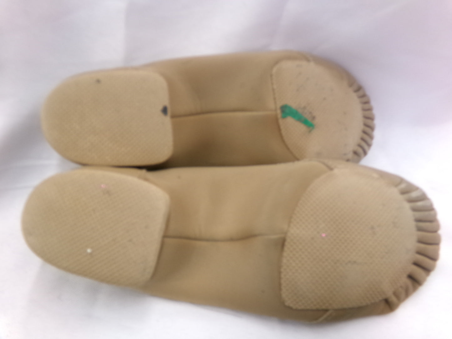 Pre-Owned Jazz Shoes So Danca JZ43 Tan Adult 7M Pull On Leather Split Sole