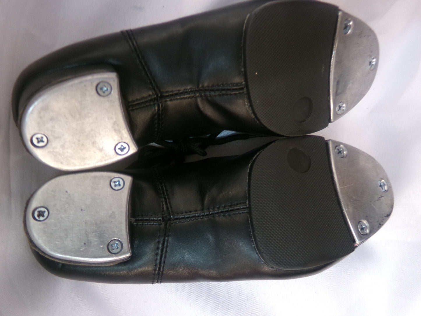 Pre-Owned Split Sole Tap Shoes Youth 3M Oxford Leather