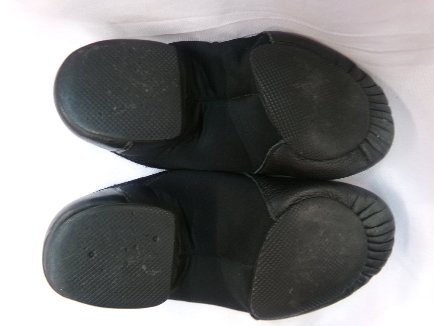Pre-Owned Jazz Shoes So Danca 6M JZ43 Black Adult Pull On Leather Split Sole