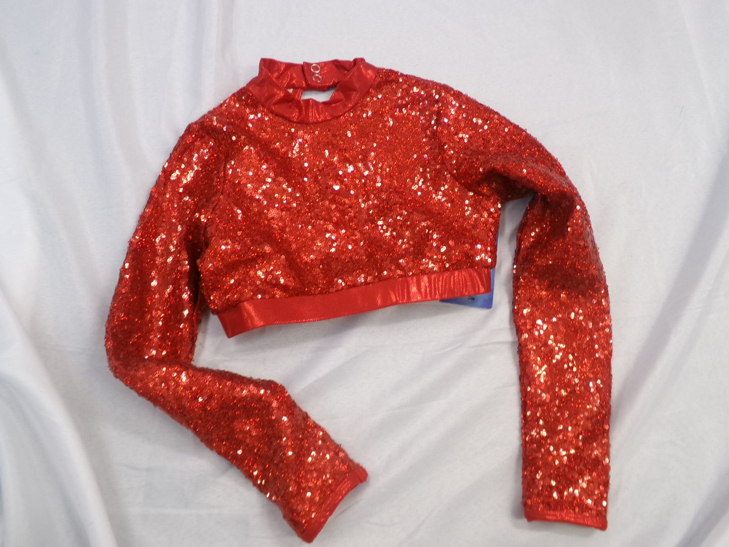 Pre-Owned Crop Top Double Platinum Various Sizes and Colors Hip Hop Jazz