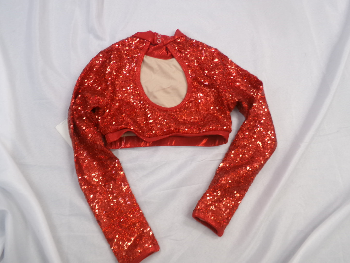 Pre-Owned Crop Top Double Platinum Various Sizes and Colors Hip Hop Jazz