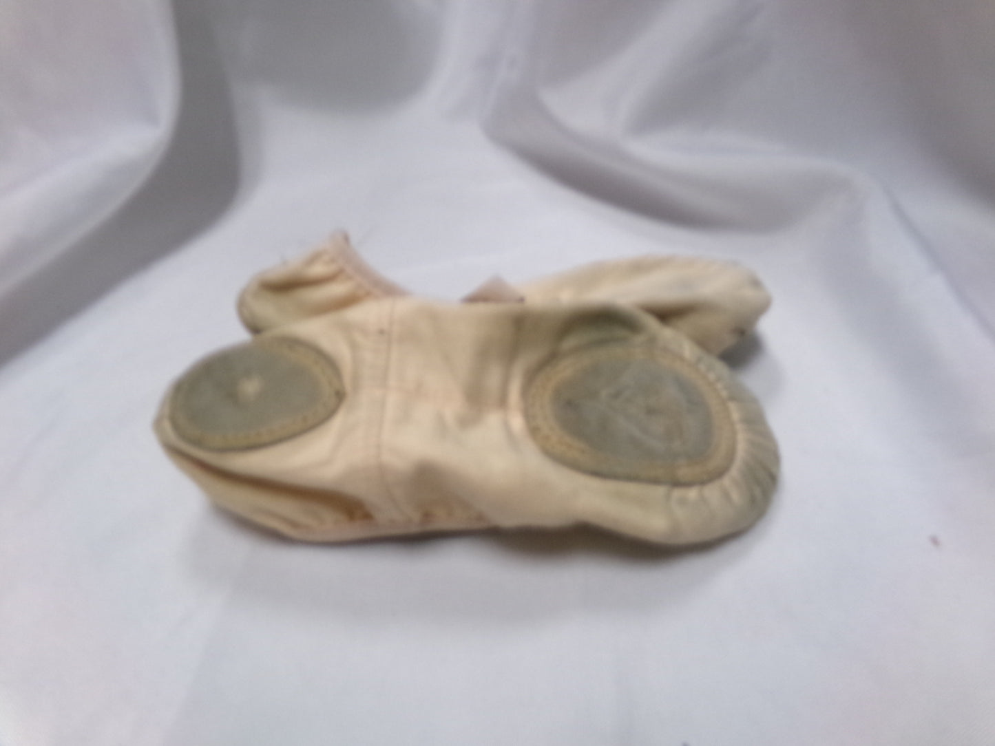 Pre-Owned Ballet Shoes Stelle Adult 3 Canvas Split Sole Double Strap