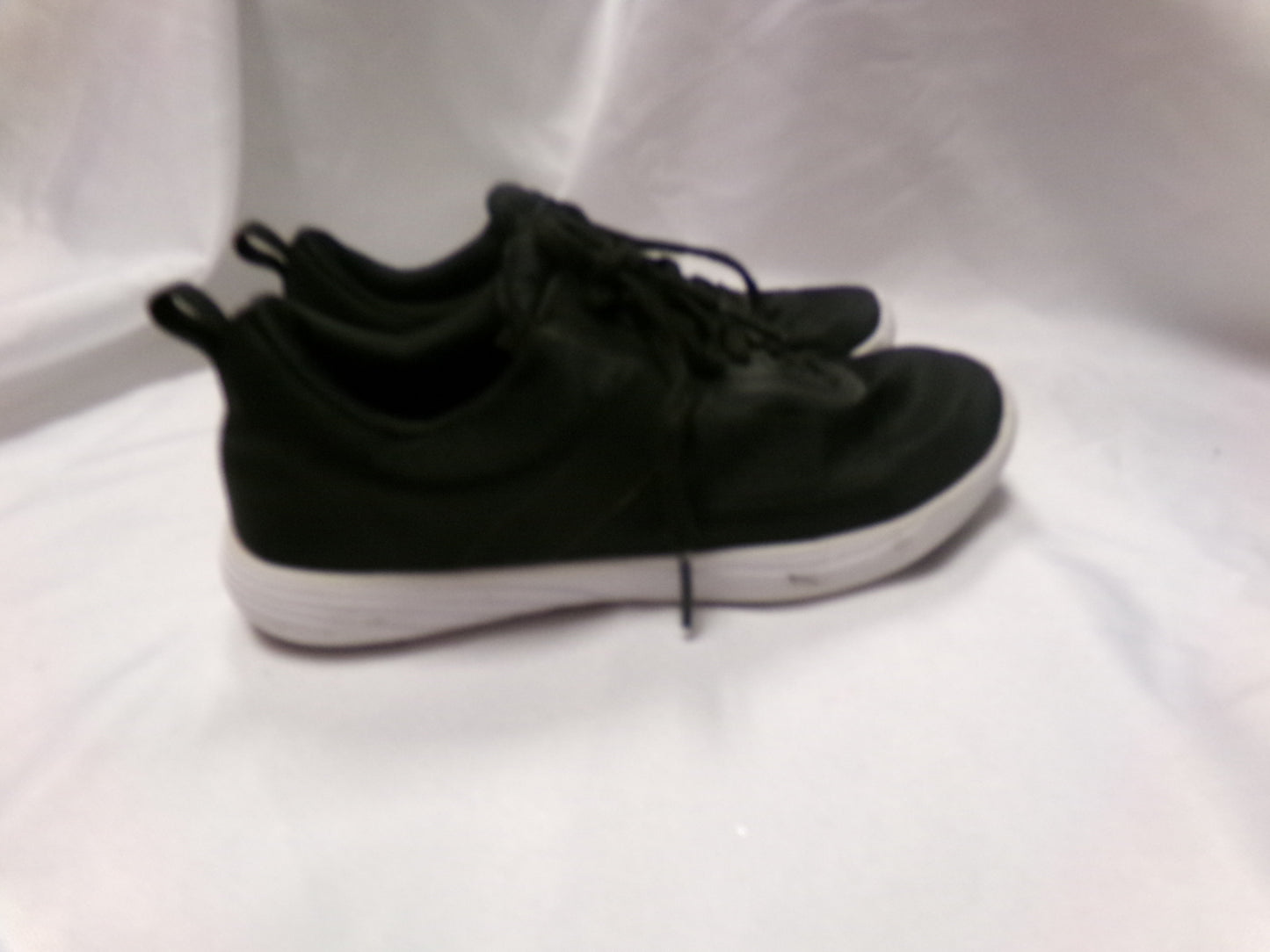 Pre-Owned Hip Hop Shoes Pastry Trainer Youth 4M Sneakers Canvas Lace Up Rubber
