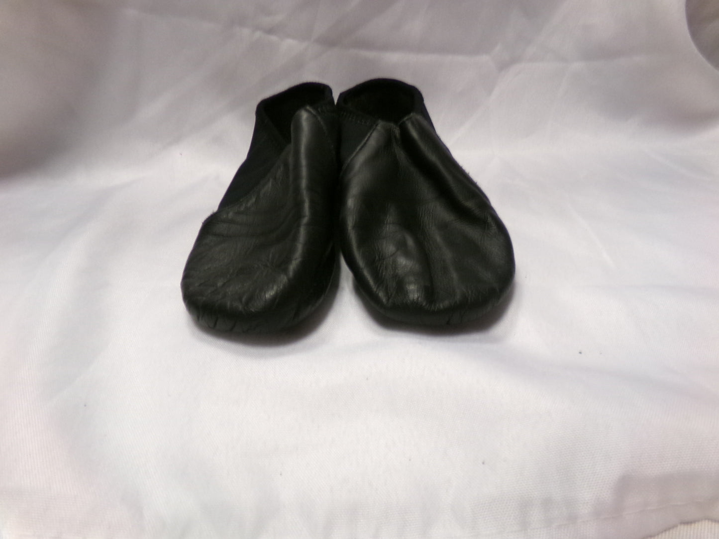 Pre-Owned Jazz Shoes So Danca 6M JZ43 Black Adult Pull On Leather Split Sole