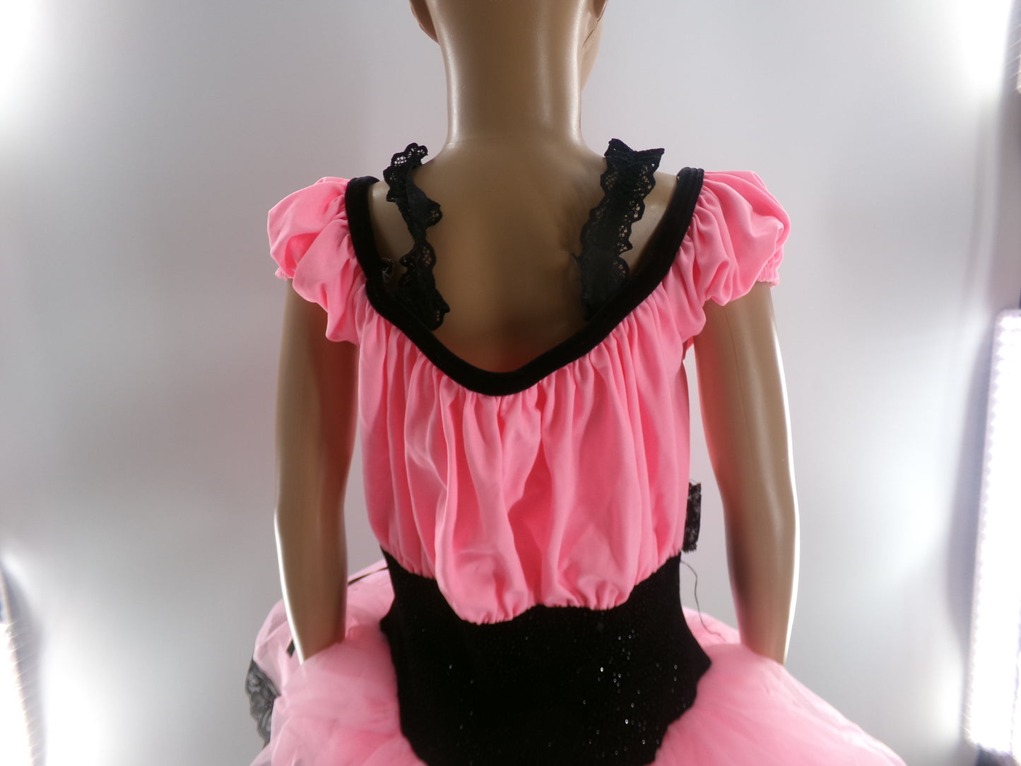 Pre-Owned Costume Large Child Pink A Wish Come True 10012 Ballet Pointe YAGP Lace Tutu