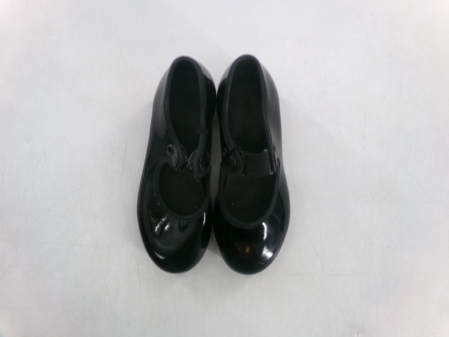 Pre-Owned Tap Shoes SoDanca Toddler 9.5 Black Tyette TA35