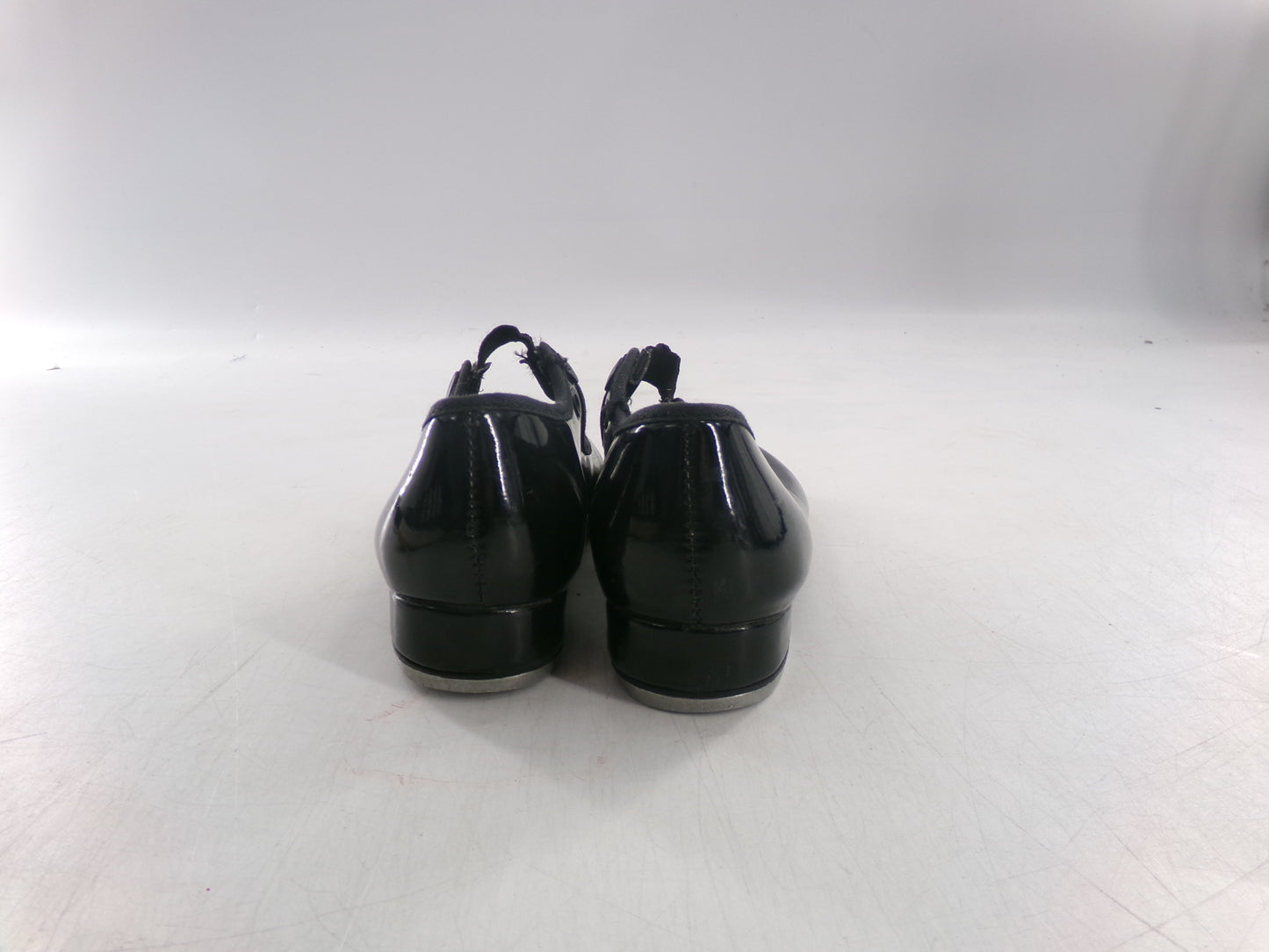 Pre-Owned Tap Shoes SoDanca Toddler 9.5 Black Tyette TA35