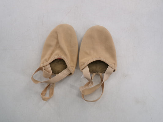 Pre-Owned Contemporary Shoes Capezio Adult X-Large Turners Leather Elastic