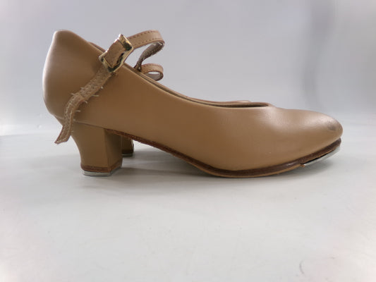 Pre-Owned Tap Shoes Theatricals Womens 5M 1.5" Heel Leather Buckle