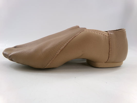 Pre-Owned Jazz Shoes So Danca 6N JZ43 Tan Adult Pull On Leather Split Sole
