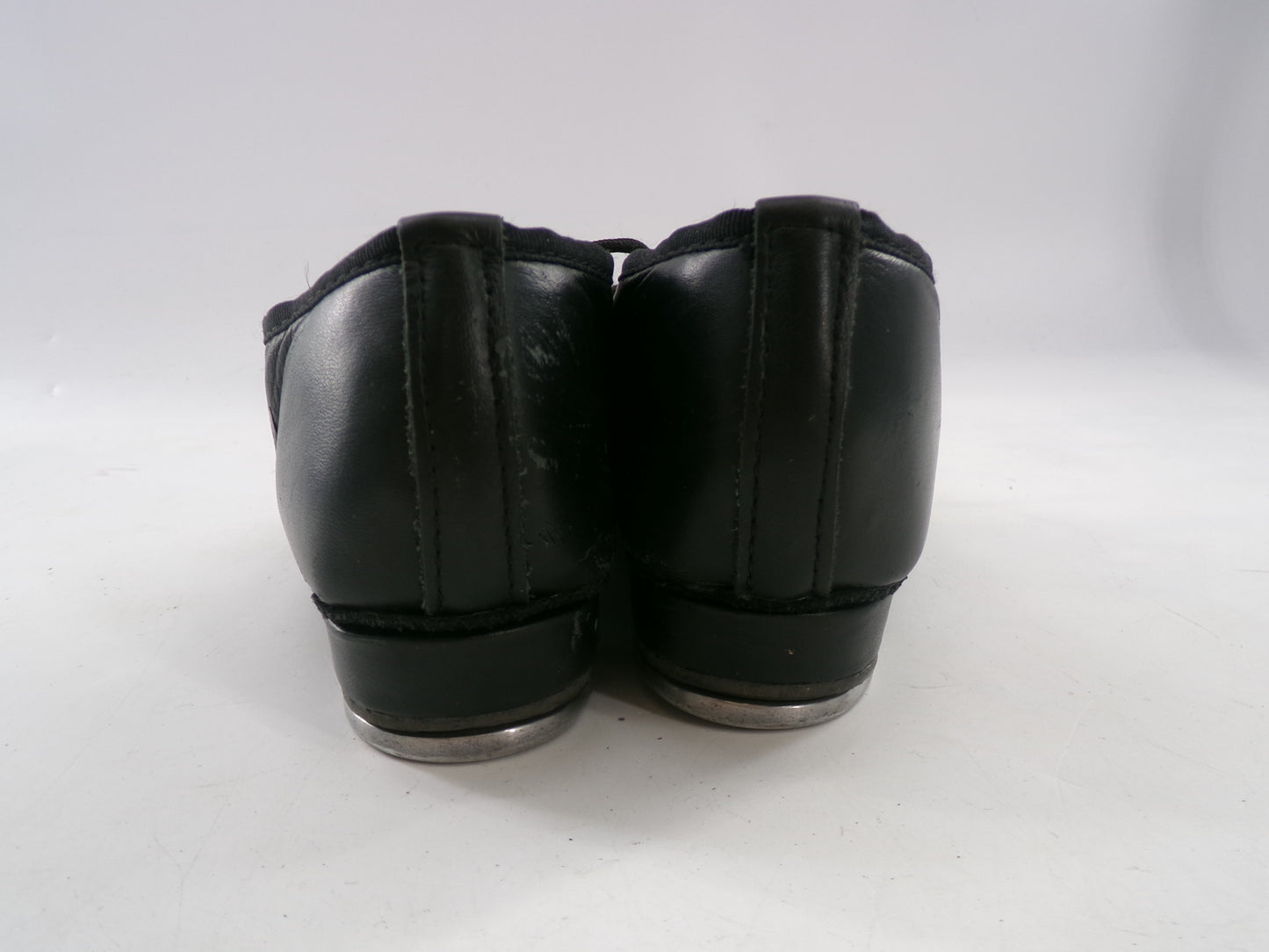 Pre-Owned Oxford Tap Shoes 4M Youth Revolution 501R Black Split Sole