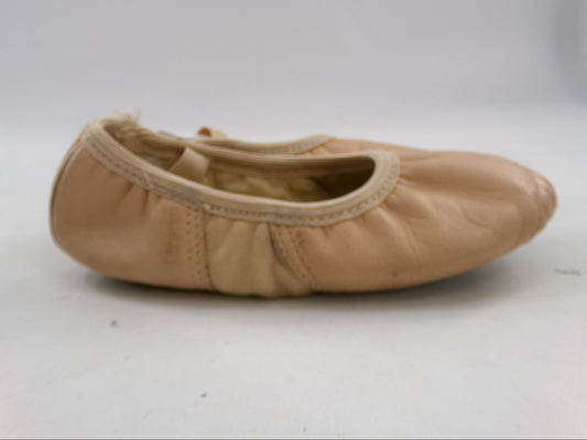Pre-Owned Ballet Shoes Revolution Child 1M Leather Split Sole Stretch