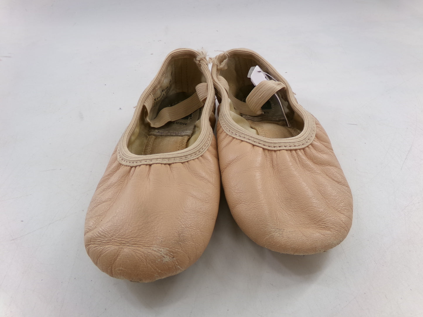 Pre-Owned Ballet Shoes Revolution Child 1M Leather Split Sole Stretch