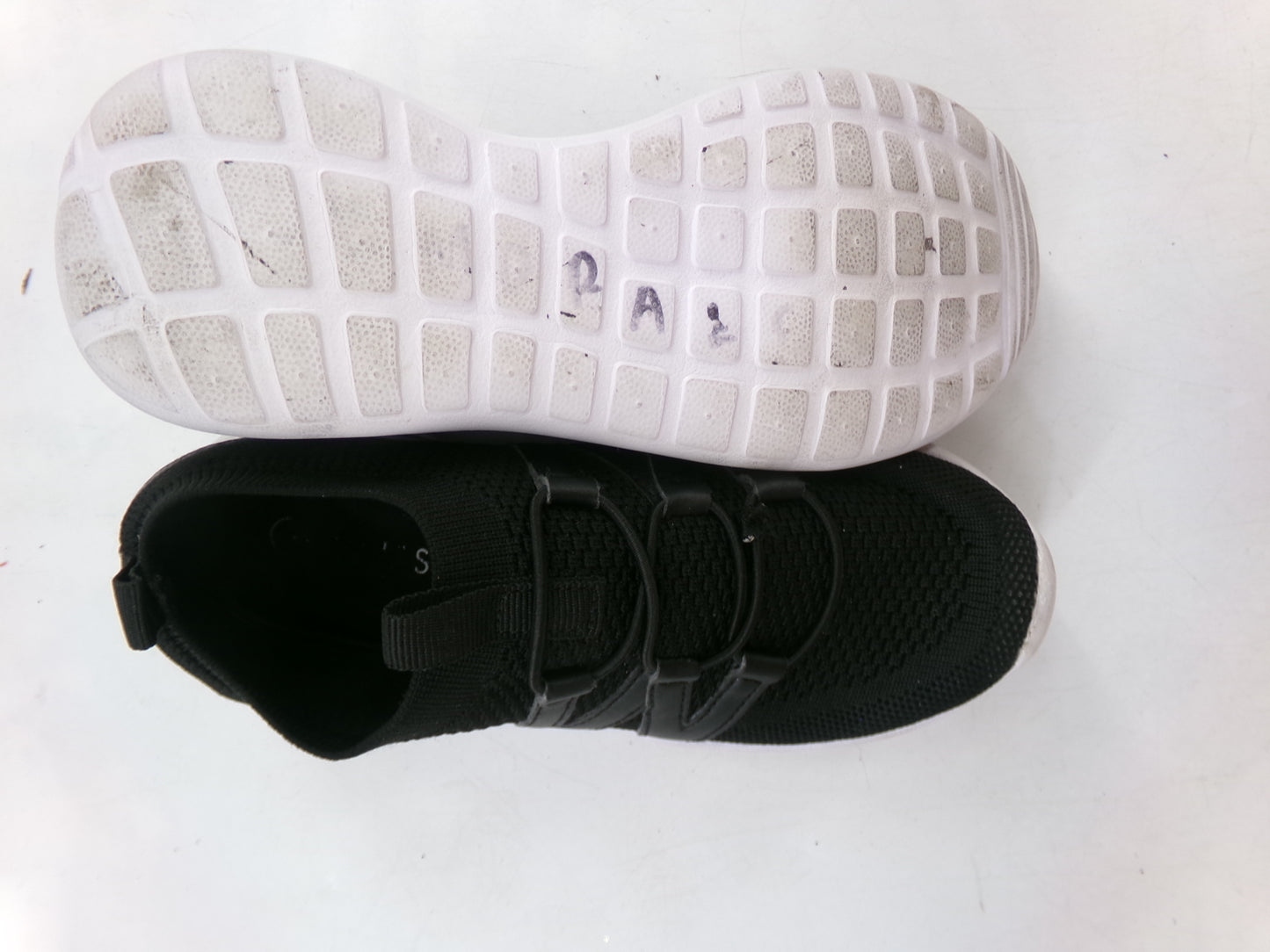 Pre-Owned Hip Hop Shoes Weissman Trainer Youth 1M Sneakers Canvas Lace Up Rubber