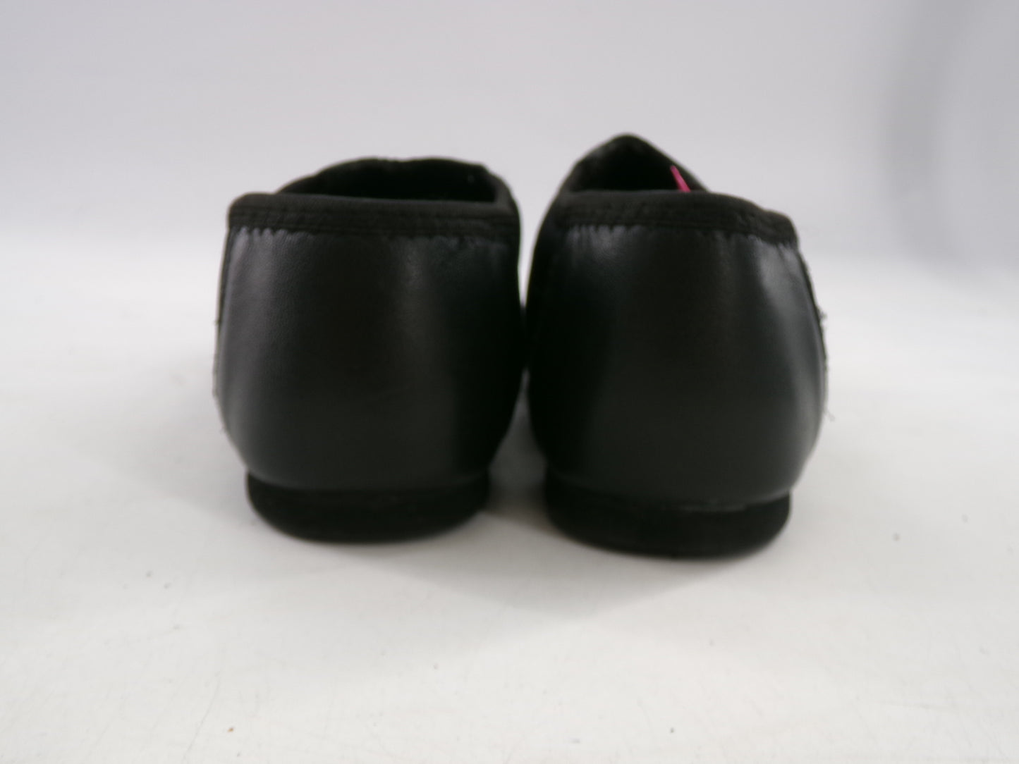 Pre-Owned Jazz Shoes DanzNMotion Youth 4M Leather Pull On Split Sole