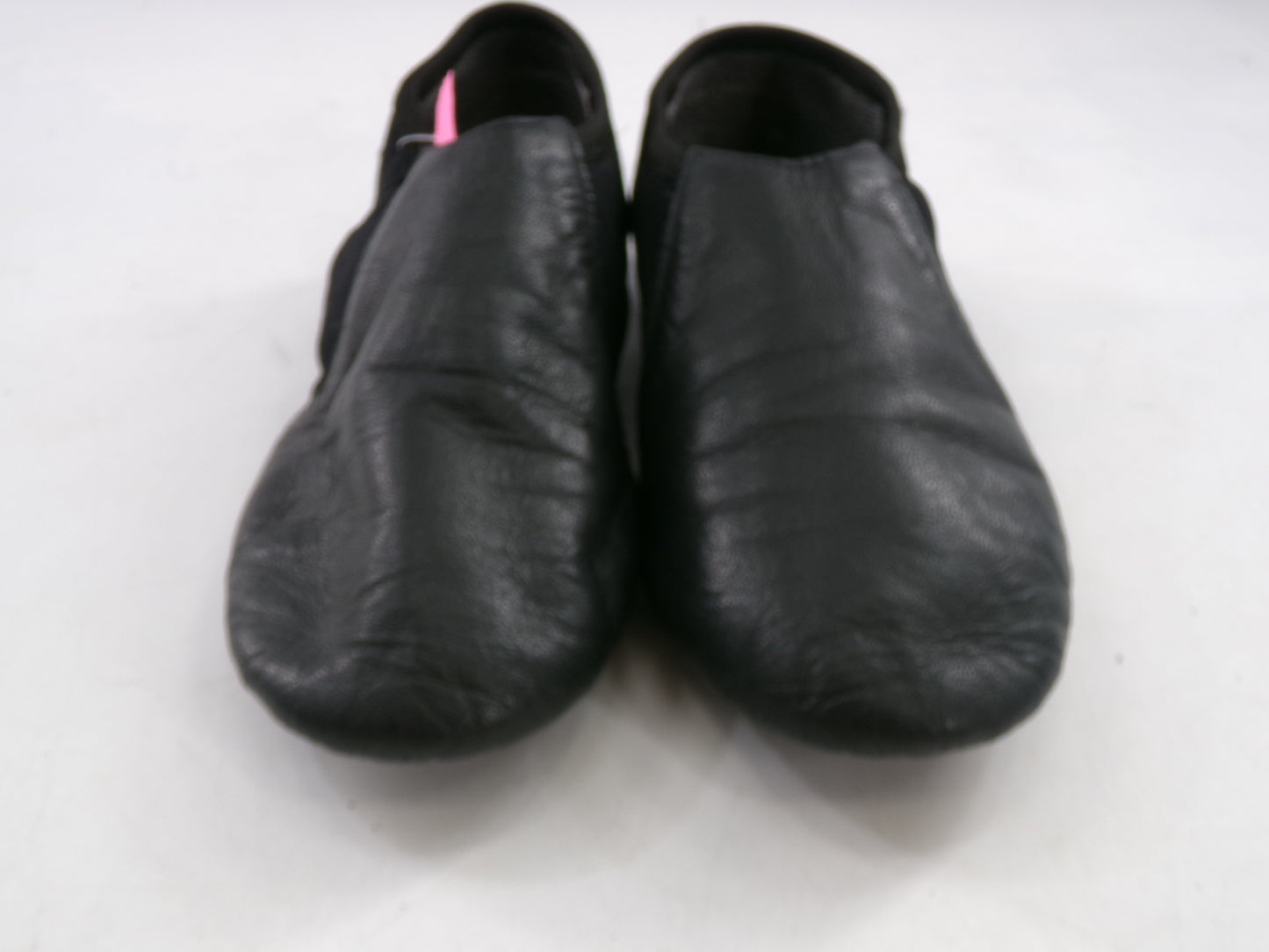 Pre-Owned Jazz Shoes DanzNMotion Youth 4M Leather Pull On Split Sole