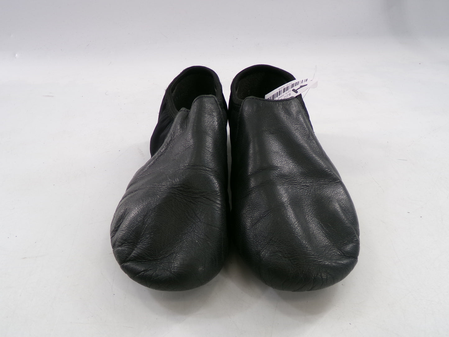 Pre-Owned Jazz Shoes DanzNMotion Child 1M Leather Pull On Split Sole