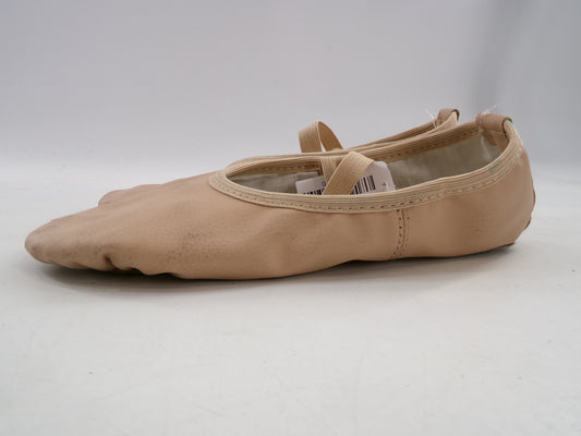 Pre-Owned Ballet Shoes Stelle Youth 4M Leather Double Strap Split Sole