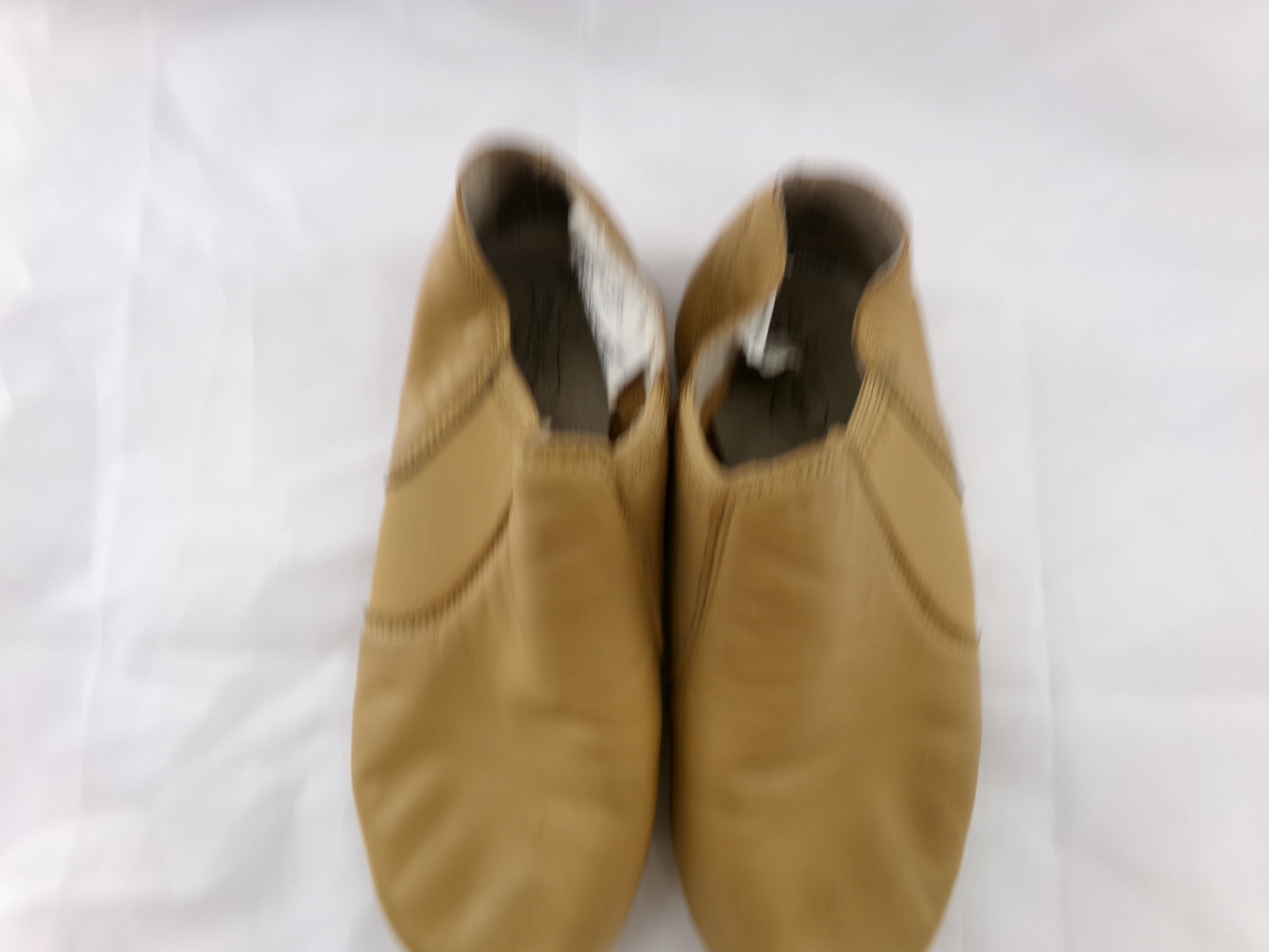 Pre-Owned Jazz Shoes Revolution 656 Child 4M Pull On Leather Split Sole