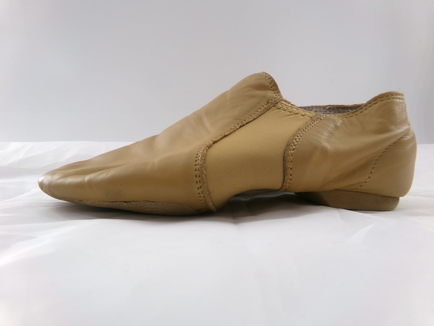 Pre-Owned Jazz Shoes Revolution 656 Child 4M Pull On Leather Split Sole