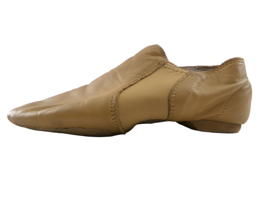 Pre-Owned Jazz Shoes Revolution 656 Child 4M Pull On Leather Split Sole