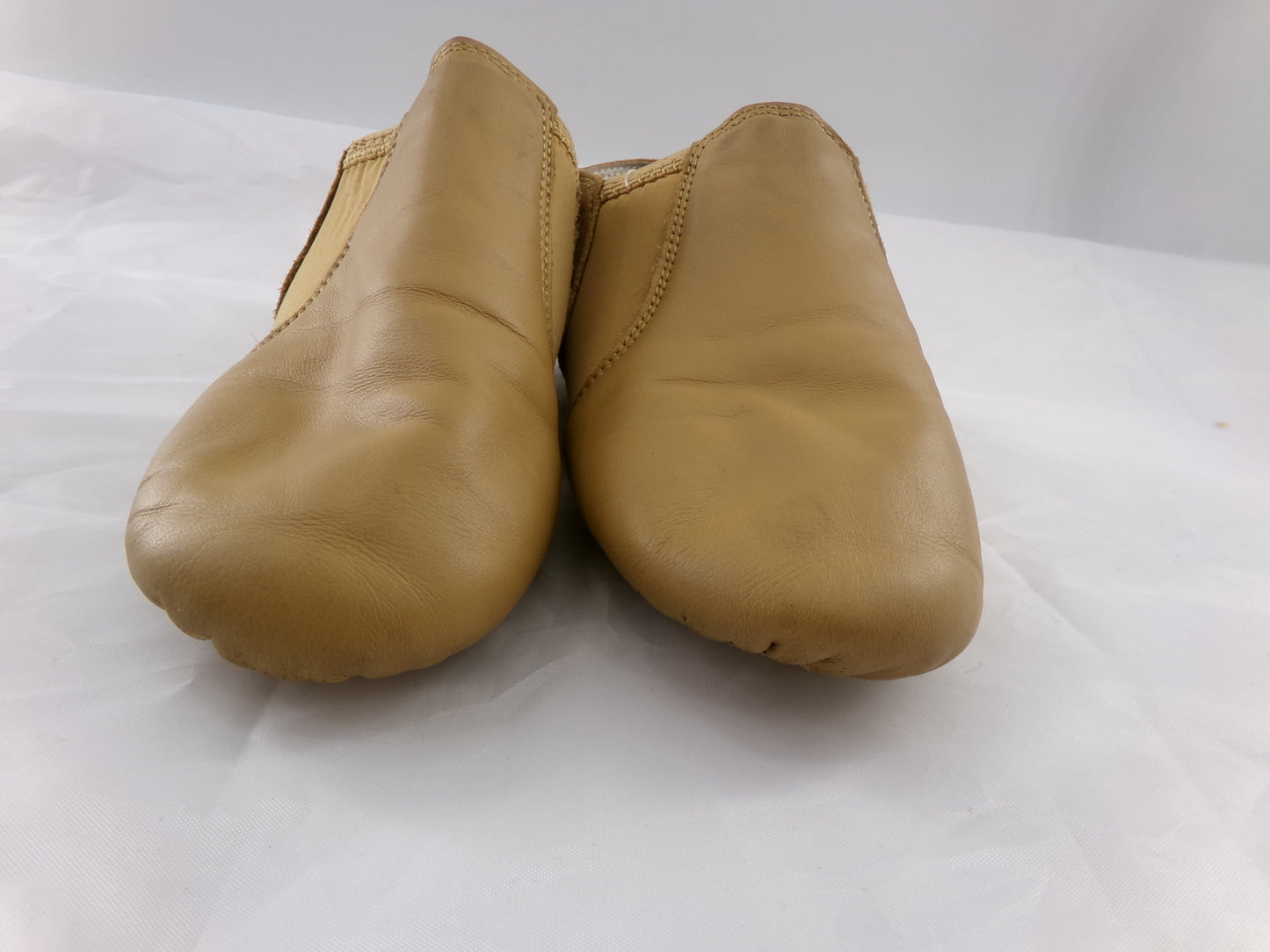 Pre-Owned Jazz Shoes Revolution 656 Child 1M Pull On Leather Split Sole