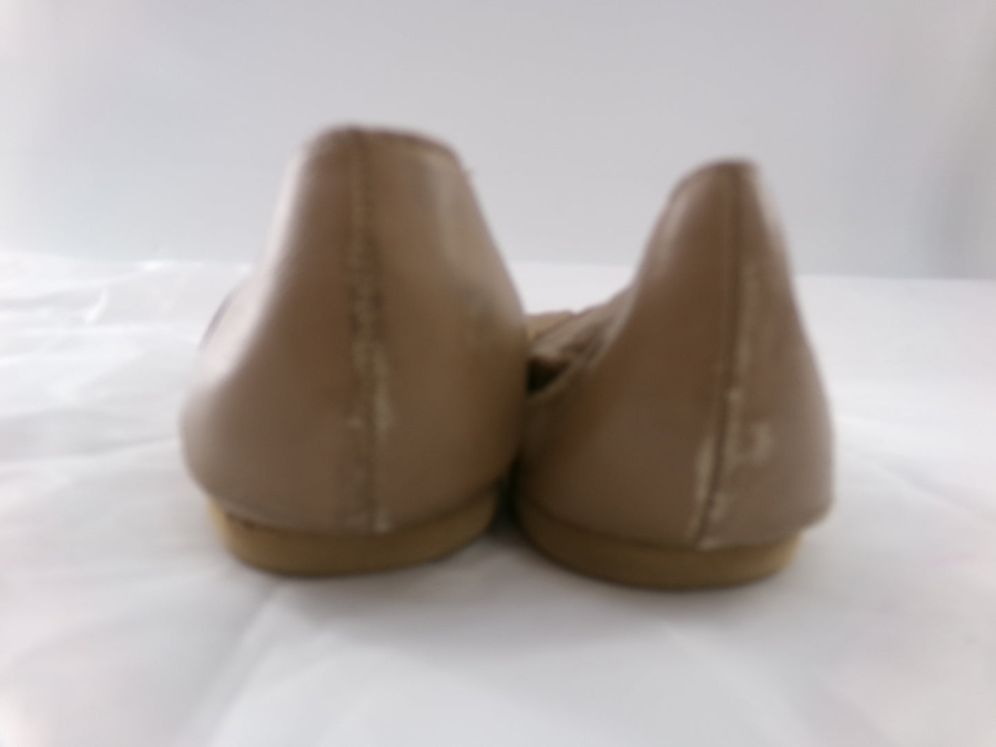 Pre-Owned Jazz Shoes Dancing Fair Women 6 Tan Leather Slip On