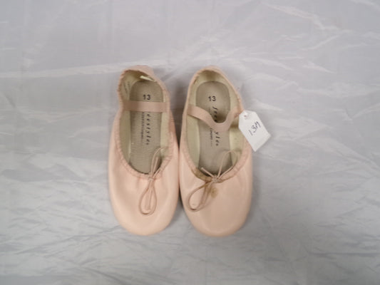 Pre-Owned Ballet Shoes Freestyle Big Kid 13M Leather Full Sole