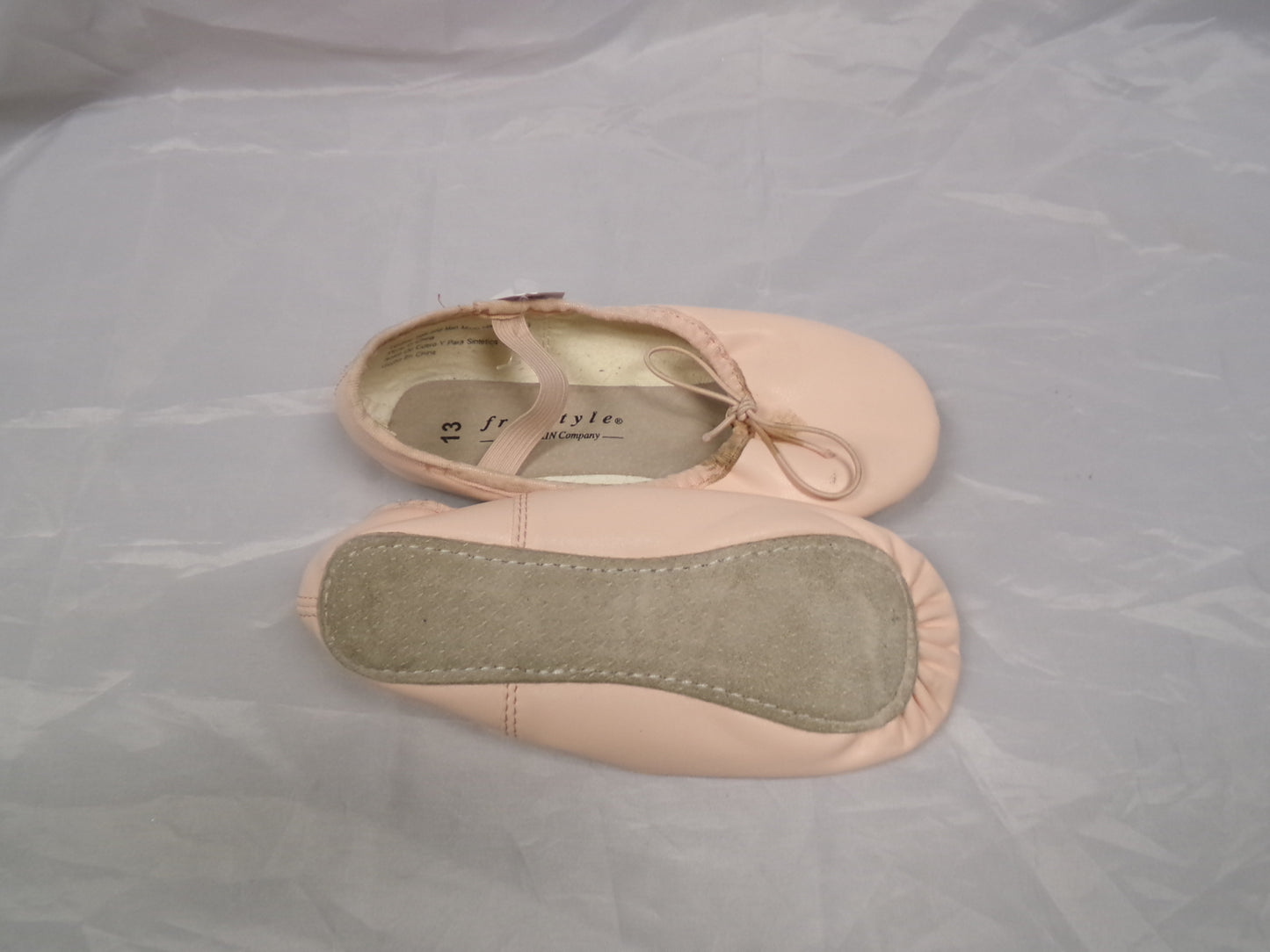 Pre-Owned Ballet Shoes Freestyle Big Kid 13M Leather Full Sole
